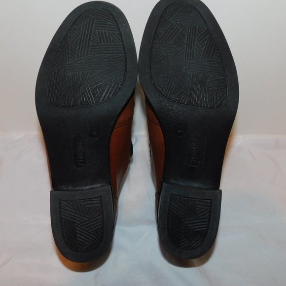 Rieker Leather Slip On Shoes Size 4 - Picture 7 of 8